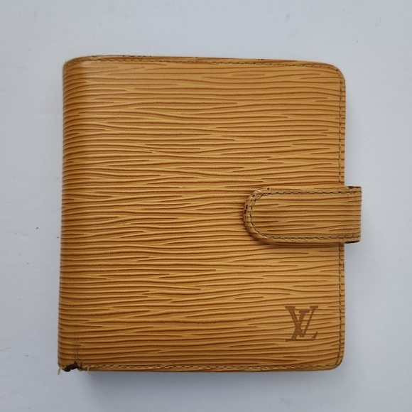 Louis Vuitton Handbags - Authentic Vintage Louis Vuitton Yellow Epi Bifold Wallet